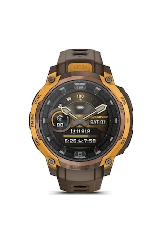 Garmin Instinct Crossover Amoled 141-213 MM Akıllı Saat (Distribütör Garantili)