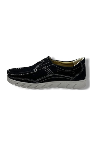 Master 1720-26 Hakiki Nubuk Deri Casual Erkek Ayakkabı Siyah