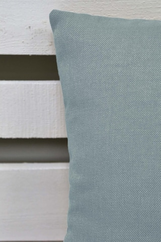 Melodie Keten Kırlent Kılıfı Bebek Mavisi 50X50 Cm