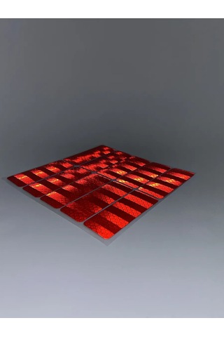Anruspack Reflektör Etiketler Kırmızı 240302529