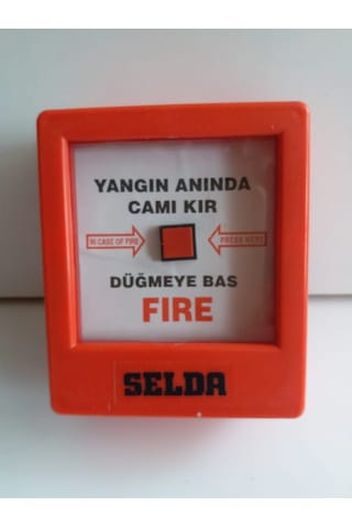 SIVA ÜSTÜ YANGIN İHBAR BUTONU