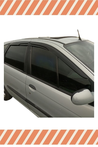 Renault Scenıc 1 1998-2003 Modellerine Özel 4'lü Mügen Tip Cam Rüzgarlığı