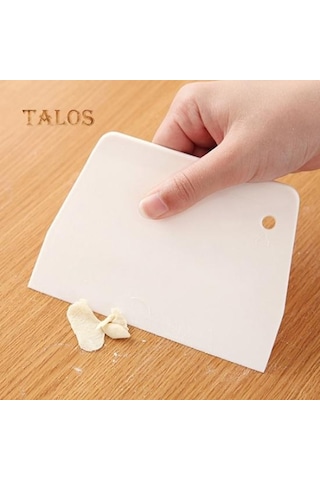 Jms Popüler Pasta Hamur Kazıyıcı Kesici Plastik Pişirme Kek Dekorasyon