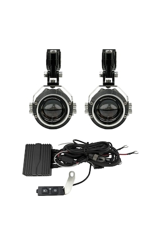 Knmaster Gravox 80w 3 Renkli Motosiklet Led Sis Farı 1