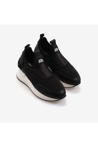 Rouge Kadın Hakiki Deri Siyah Spor & Sneaker Ayakkabı 7501 Siyah