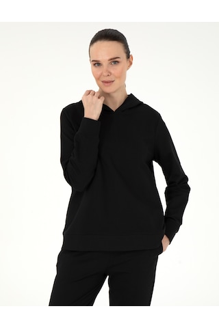 Pierre Cardin Kadın Siyah Sweatshirt 50308067-vr046 Siyah