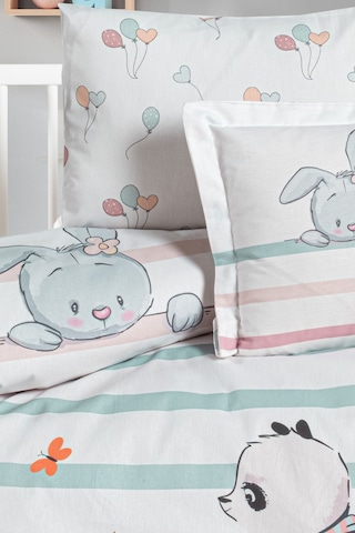 Ranforce Bebek Nevresim Takımı - Little Panda Çok Renkli