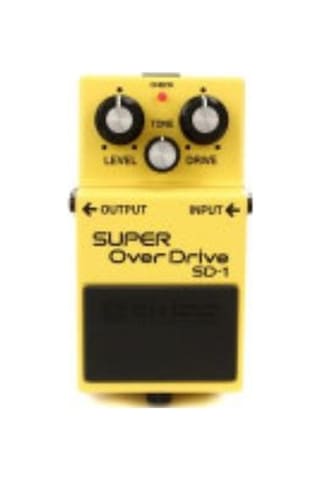 Boss Sd-1 Super Overdrive Compact Pedal