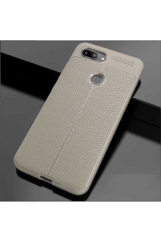 Xiaomi Mi 8 Lite Kılıf Zore Niss Silikon Kapak Gri