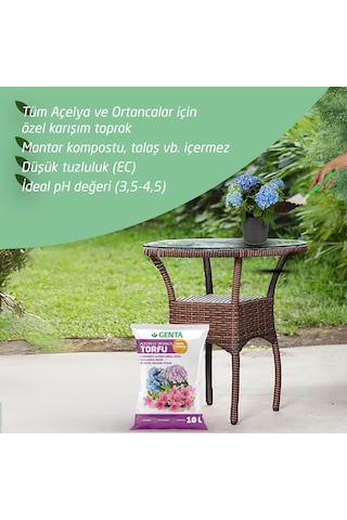 Genta Ortanca Ve Açelya Toprağı 10 Lt 0,250