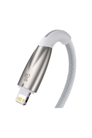 Flybuy Glimmer Serisi 20w 100 Cm Type-c To Lightning Şarj Kablosu Beyaz