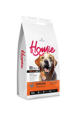 Homie Süper Premium Tavuklu Yetişkin Köpek Maması 15 Kg