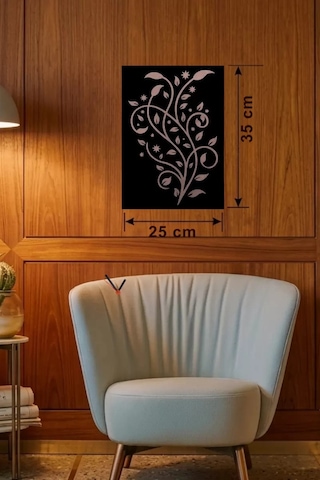 Tavus Kuşu Ve Doğa Temalı Ahşap Duvar Tablosu - 25x35 Cm Lazer Kesim Pano Renkli