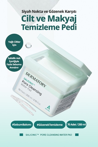 Dermatory Salicinic Pore Cleansing Water Pad