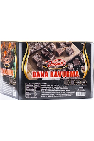 Danam Sucukları Danam Teneke Kavurma 1 KG