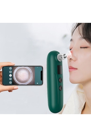 Sones Görsel Siyah Nokta Temizleyici Elektrikli Siyah Nokta Emici Yeşil