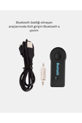 Bay Car Bluetooth Aux Oto Mp3 Player Kablosuz Müzik Ve Görüşme Cihazı Najmaddin
