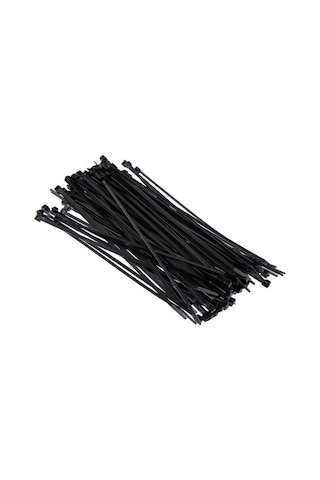 Mutlusan 3.6x370 Siyah Kablo Bağı 100 Lü