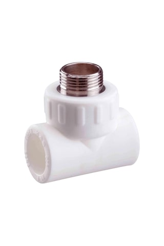 Mey İthalat Pvc Boru Pprc Dış Dişli Te 20x1/2'' 10 Adet