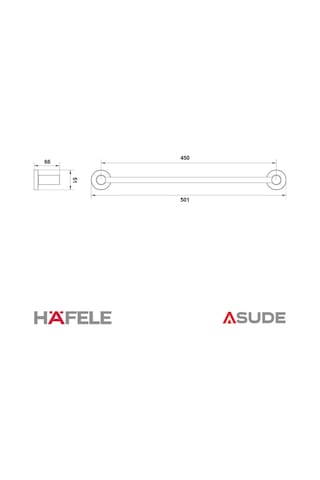 Ozo Havluluk 450 Mm Parlak Rose Inox