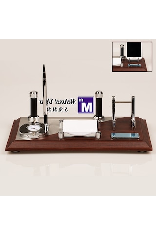 Muhasebecilere Özel Masa Üstü İsimlik Seti - Pisa