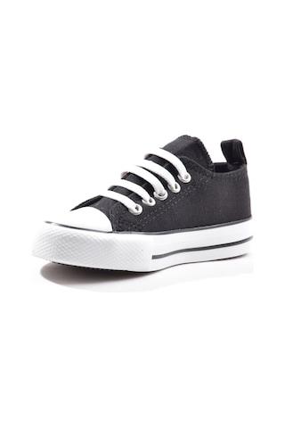 Cool Luis Siyah Kısa Unisex Çocuk Lastikli Spor Ayakkabı 001