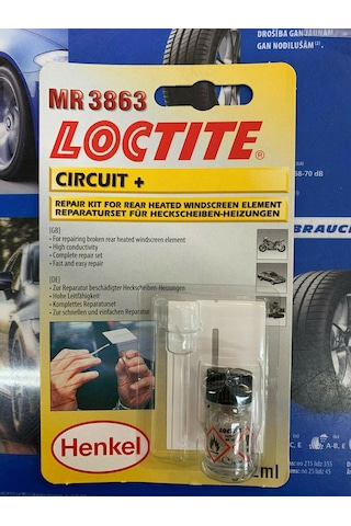 Loctite Mr 3863 Arka Cam Rezistans Tamir Kiti 2 Gr.