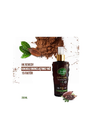 HK Remedy Sun Kakao Yağı 15 SPF Sprey 200 ML