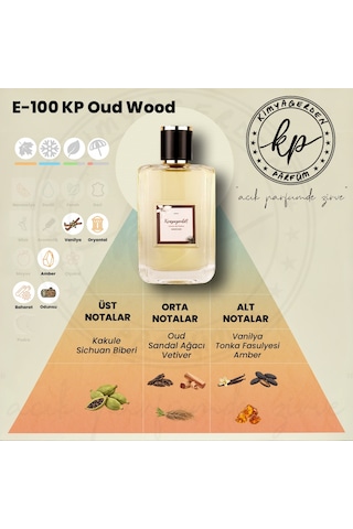 Kimyagerden E-100 Erkek Parfüm EDP 50 ML