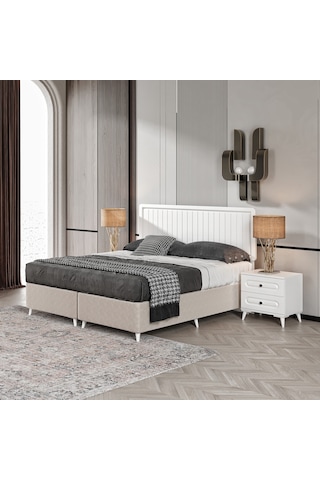 Roma 6 Kapaklı Komple Mdf Yatak Odası Takımı