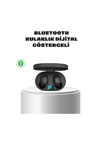 Anc Bluetooth Kulaklık Suya Ve Tere Dayanıklı, Uzun Pil Ömürlü, Mikrofonlu Kablosuz Kulaklık Çok Renkli