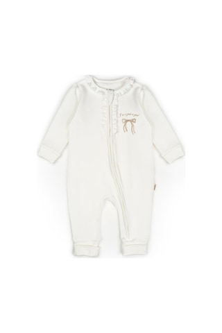 Babycosy Organic Wear Bebek Tulum %100 Organik Pamuk , Bebek - Yenidoğan- Csy8151 Taş