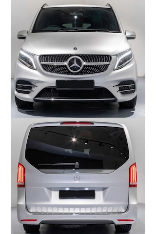 Mercedes V Klass Vito 2006-2015 Uyumlu 2023 Amg Sports Yükseltme Body Kit Seti-hazır Stok-kesme Yok