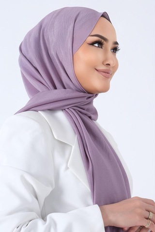 Harem Scarf Brisa Vual Şal - Koyu Lavanta Lavanta 976