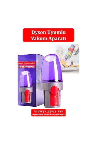 Dyson V7, V8, V10, V11, V15 İle Uyumlu Vakum Başlığı Aparatı, Hızlı Vakum Diğer