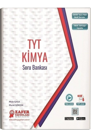 TYT Kimya Soru Bankası- Zafer Yayınları TYT Kimya Soru Bankası- Zafer Yayınları