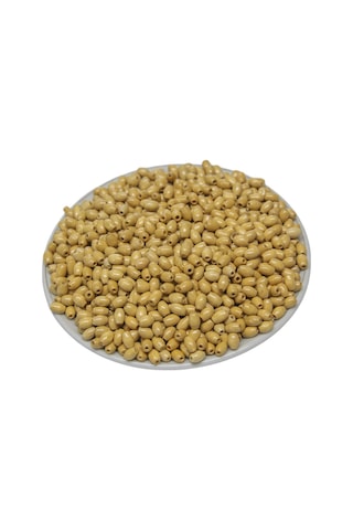 3 Mm Açık Ham Ahşap Boncuk 50 Gr Seri No 118