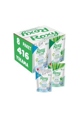 Dalan Roxy Bio Clean Sabun Tozu Karma Set 6.4+6.4Kg=12.8KG Bahar