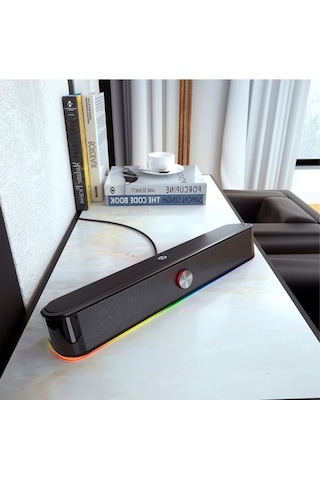 Hp DHE-6003 RGB Kablolu Soundbar Hoparlör Oyuncu