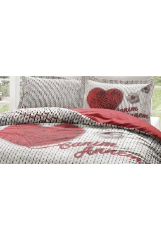 Özdilek Çift Kişilik Nevresim Tak Mother'S Love Anneler Günü Özel Bej