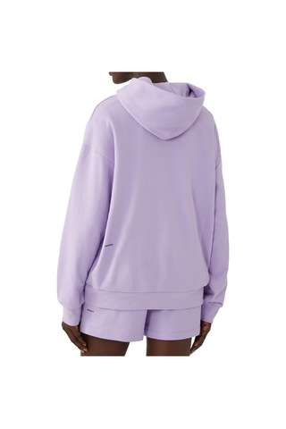 Pangaia Günlük Lüks 365 Kapüşonlu Sweatshirt - Orkide Moru Mor