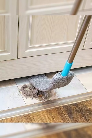 Köşe Bucak Fırçası Mikrofiber Başlıklı Girintili Yüzey Dip Köşe