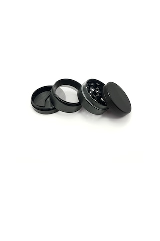 Falconetti py35sy Mini Boy Tütün Baharat Herbal Parçalayıcı 40 MM Siyah