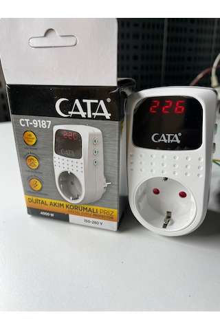 Cata Akım Koruma Prizi Cihaz Koruma 0