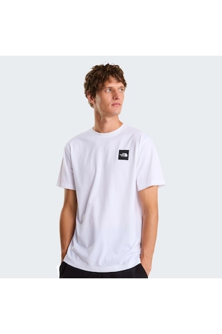 The North Face M Evolutıon Box Half Dome Regular Short Erkek Tişört Nf0a8g9cfn41 Beyaz