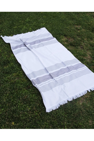 %100 Pamuk 90x150 Cm Desenli Çizgili Plaj Havlusu Desen004