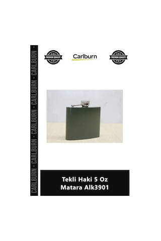 Matara Paslanmaz Çelik Outdoor Kamp Hediyelik Cep Matarası Şık Tekli Haki 5 Oz Matara Çok Renkli