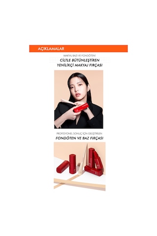 Missha Radiance Perfect Fit Brush Pürüzsüz Uygulama Sunan Fondöten & Baz Fırçası