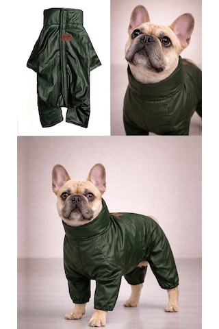 Alphadog Pine Polarlı Küçük Irk Köpek Yağmurluk Tulumu