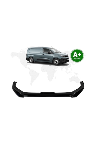 Opel Combo Panelvan Ön Lip Parlak Siyah 2024 Model Ve Sonrası